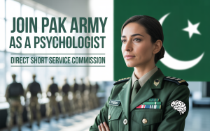 Join Pak Army as an Psychologist Through Direct Short Service Commission in 2025