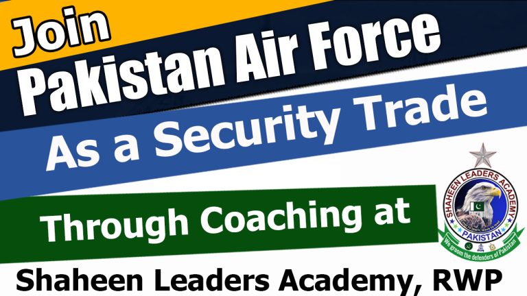 Join PAF Airman Jobs As Security Trade 2025