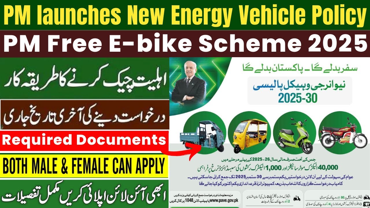 Pakistan New Energy Vehicle Policy 2025