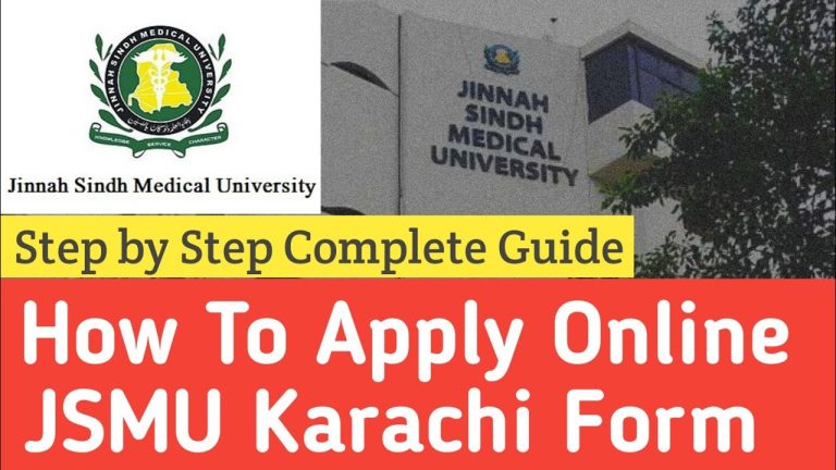 Jinnah Sindh Medical University MS In Public Health Admissions 2025
