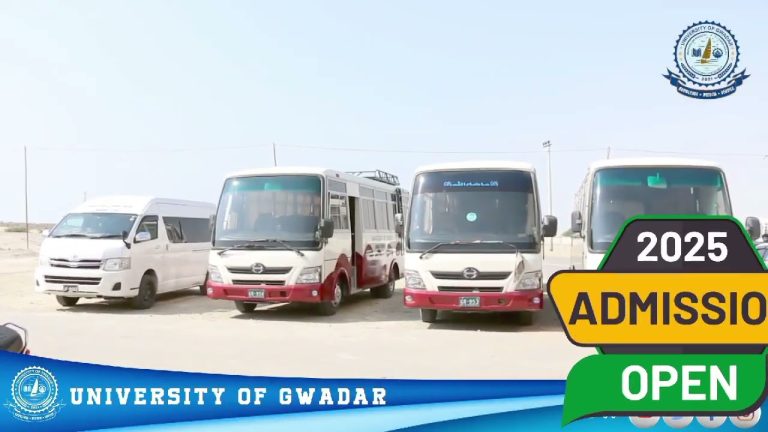 University Of Gwadar Spring Admissions Open 2026