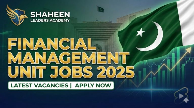Financial Managment Unit Jobs in Pakistan Govt 2025