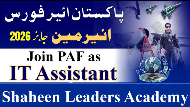 Join paf as IT Assistant 2026