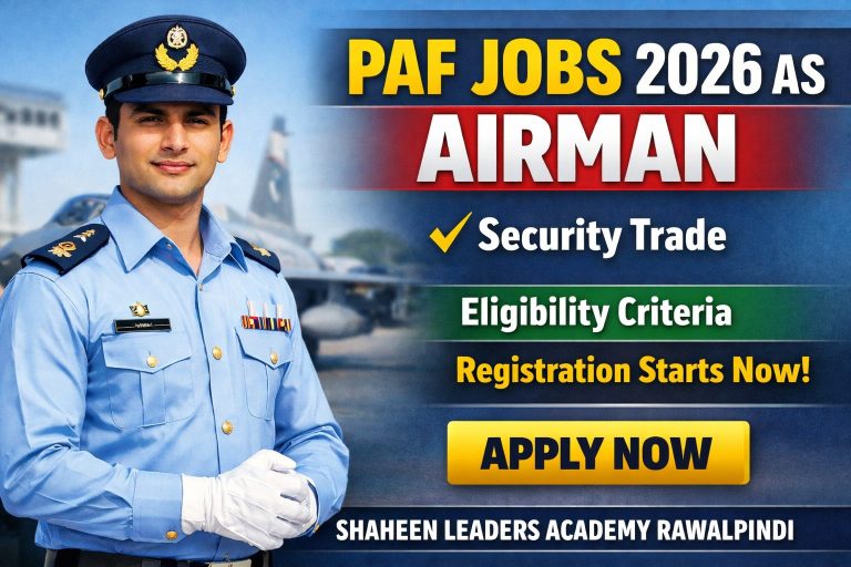 PAF LATEST Jobs Apply Now