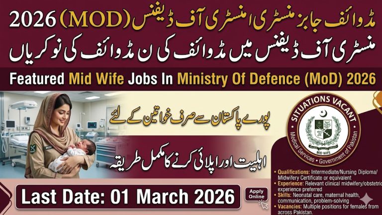 Mid Wife Jobs In Ministry Of Defence (MoD) 2026