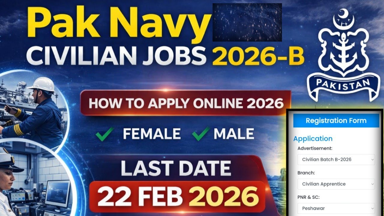 Pak Civilian Jobs as Workshop Supervisor 2026