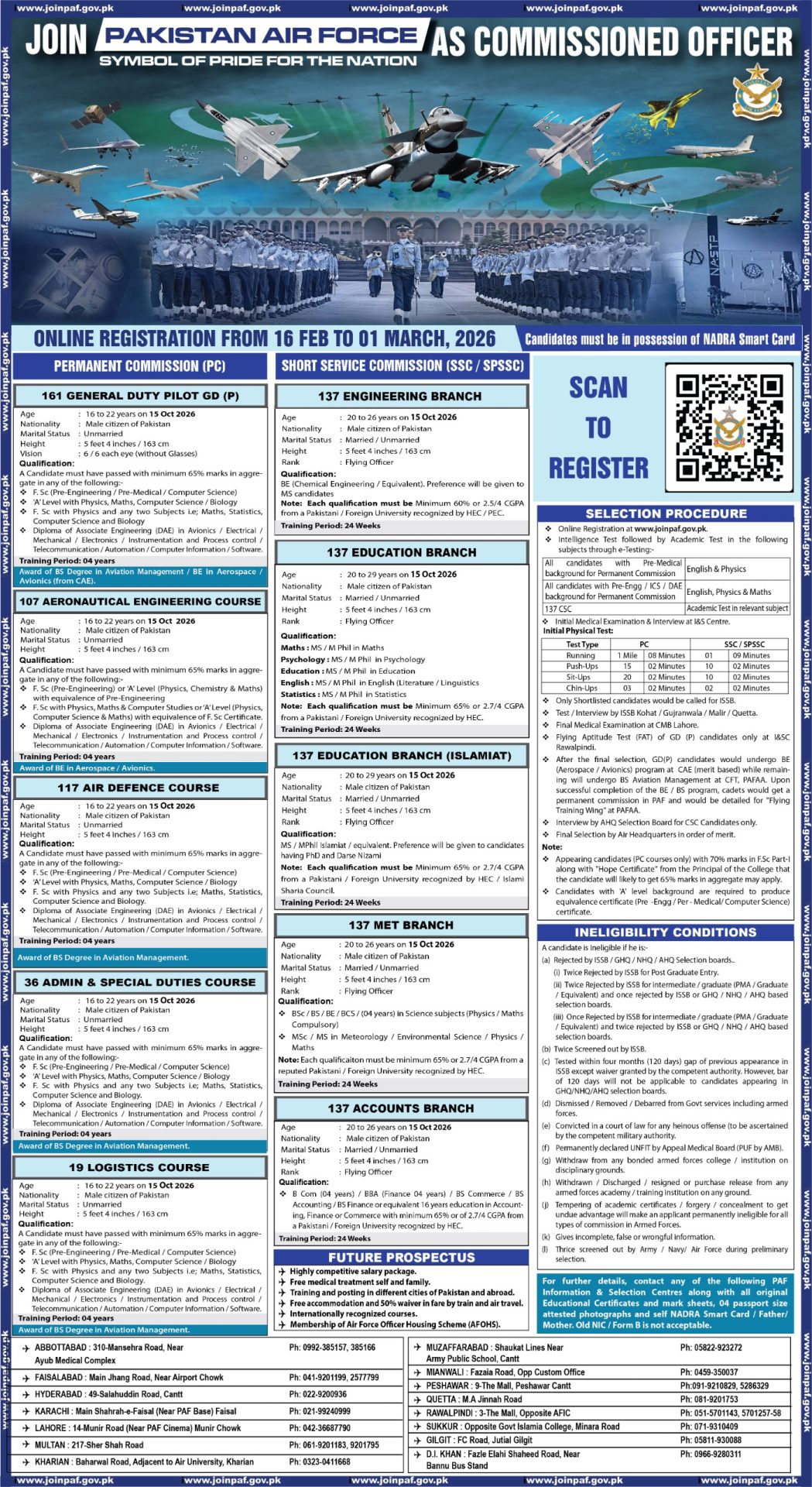 Join PAF 2026: Online Registration for Commissioned Officers