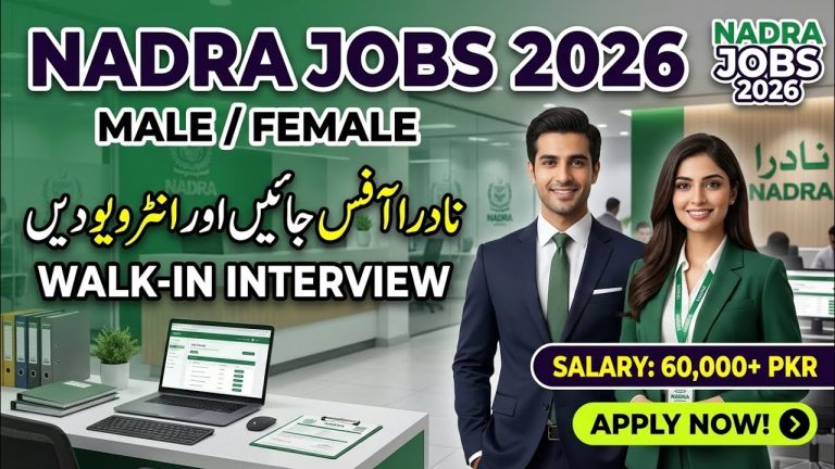 NADRA Jobs 2026 Islamabad Apply Online For Assistant Director