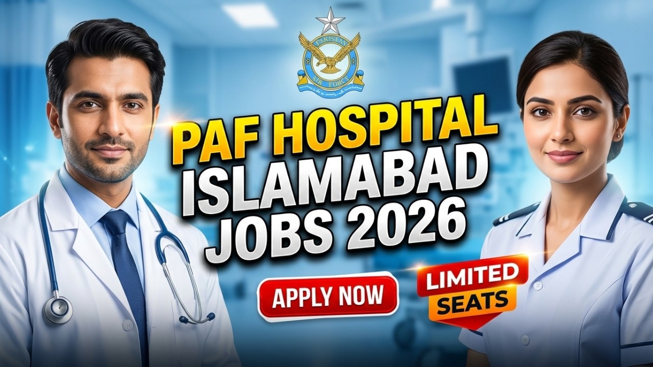 Nursing Jobs PAF Hospital Islamabad 2026