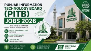 Punjab Information Technology Board (PITB) Jobs 2026